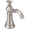 imageMoen S3945SRS Traditional Deck Mounted Kitchen Soap Dispenser with Above the Sink Refillable Bottle Spot Resist StainlessSpot Resist Stainless
