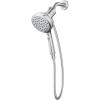 imageMoen Verso Infiniti Dial Square Handheld Shower 5Inch Diameter Spray Head Chrome 220H5Chrome