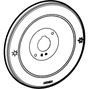 imageMoen 97577 Monticello Escutcheon for Moentrol Showering valve Chrome