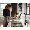 imageMoen 215820 Luxe Chef Workstation System Accessory Acrylic Prep Bins with Lids Clear 2 Pack