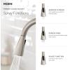 imageMoen Kiran Chrome OneHandle High Arc Pulldown Kitchen Faucet with Power Clean 87599Bronzed Gold