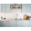 imageMoen Kiran Chrome OneHandle High Arc Pulldown Kitchen Faucet with Power Clean 87599Stainless Steel