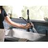 imageMoen Nolia Bronzed Gold OneHandle High Arc Kitchen Faucet with Pull Down Sprayer and Soap Dispenser Kitchen Sink Faucet Featuring Power Boost Technology 87071BZGMatte Black