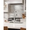 imageMoen Nolia Bronzed Gold OneHandle High Arc Kitchen Faucet with Pull Down Sprayer and Soap Dispenser Kitchen Sink Faucet Featuring Power Boost Technology 87071BZGChrome