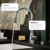 imageMoen Nolia Bronzed Gold OneHandle High Arc Kitchen Faucet with Pull Down Sprayer and Soap Dispenser Kitchen Sink Faucet Featuring Power Boost Technology 87071BZGChrome