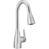 imageMoen Kiran Chrome OneHandle High Arc Pulldown Kitchen Faucet with Power Clean 87599Chrome