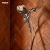 imageMoen 26009SRN Engage Magnetix 2in1 Combo Rain Showerhead with Detachable Handheld Shower Spray Featuring Magnetic Docking System Spot Resist Brushed NickelChrome