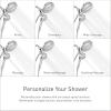 imageMoen 26009SRN Engage Magnetix 2in1 Combo Rain Showerhead with Detachable Handheld Shower Spray Featuring Magnetic Docking System Spot Resist Brushed NickelSpot Resist Brushed Nickel