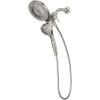 imageMoen 26009SRN Engage Magnetix 2in1 Combo Rain Showerhead with Detachable Handheld Shower Spray Featuring Magnetic Docking System Spot Resist Brushed NickelSpot Resist Brushed Nickel