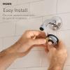 imageMoen 26009SRN Engage Magnetix 2in1 Combo Rain Showerhead with Detachable Handheld Shower Spray Featuring Magnetic Docking System Spot Resist Brushed NickelChrome