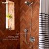 imageMoen 26009SRN Engage Magnetix 2in1 Combo Rain Showerhead with Detachable Handheld Shower Spray Featuring Magnetic Docking System Spot Resist Brushed NickelChrome