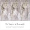 imageMoen 26009SRN Engage Magnetix 2in1 Combo Rain Showerhead with Detachable Handheld Shower Spray Featuring Magnetic Docking System Spot Resist Brushed NickelSpot Resist Brushed Nickel