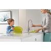 imageMoen 7594EWSRS Arbor Motionsense Wave Sensor Touchless OneHandle KitchenSinkfaucets Pack of 1 StainlessChrome
