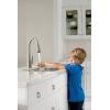 imageMoen 7594EWSRS Arbor Motionsense Wave Sensor Touchless OneHandle KitchenSinkfaucets Pack of 1 StainlessChrome