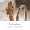 imageMoen 7594EWSRS Arbor Motionsense Wave Sensor Touchless OneHandle KitchenSinkfaucets Pack of 1 StainlessMatte Black
