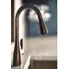 imageMoen 7594EWSRS Arbor Motionsense Wave Sensor Touchless OneHandle KitchenSinkfaucets Pack of 1 StainlessOil Rubbed Bronze