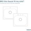 imageMoen 7594EWSRS Arbor Motionsense Wave Sensor Touchless OneHandle KitchenSinkfaucets Pack of 1 StainlessOil Rubbed Bronze