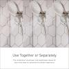 imageMoen 82304SRN Engage MultiFunction Handshower and Rainfall Shower Head Trim Combo with Handle Tub Spout Metal Hose and Valve Brushed NickelChrome