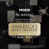imageMoen Adler Matte Black OneHandle High Arc Kitchen Sink Faucet with Power Clean Modern Kitchen Faucet with Pull Down Sprayer 87233BLMediterranean Bronze
