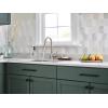 imageMoen Adler Matte Black OneHandle High Arc Kitchen Sink Faucet with Power Clean Modern Kitchen Faucet with Pull Down Sprayer 87233BLSpot Resist Stainless