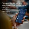 imageMoen Flo Smart Water Monitor and Automatic Shutoff Sensor WiFi Connected Water Leak Detector for 1Inch Diameter Pipe 900006Smart Water Shutoff Valve