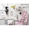 imageMoen Halle Spot Resist Brushed Nickel Shower Faucet Trim Set featuring Wide Showerhead and Lever Handle with PosiTemp Valve Included 82971SRNShower and Handle