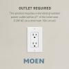 imageMoen Moen White 2Series Standard NonElectronic Bidet Seat for Elongated Seats EB500EWhite
