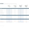 imageMoen Moen White 2Series Standard NonElectronic Bidet Seat for Elongated Seats EB500EWhite