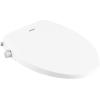 imageMoen Moen White 2Series Standard NonElectronic Bidet Seat for Elongated Seats EB500EWhite