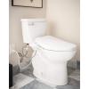 imageMoen Moen White 2Series Standard NonElectronic Bidet Seat for Elongated Seats EB500EWhite