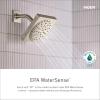 imageMoen T2473EPBL Genta LX PosiTemp Pressure Balancing EcoPerformance Modern Tub and Shower Trim Valve Required Matte BlackBrushed Nickel