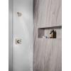 imageMoen T2473EPBL Genta LX PosiTemp Pressure Balancing EcoPerformance Modern Tub and Shower Trim Valve Required Matte BlackBrushed Nickel