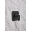 imageMoen T2473EPBL Genta LX PosiTemp Pressure Balancing EcoPerformance Modern Tub and Shower Trim Valve Required Matte BlackMatte Black