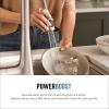 imageMoen Weymouth Brushed Gold Traditional Shepherds Hook Pulldown Kitchen Faucet Featuring Pull Down Spray Head with Power Boost S73004BGMatte Black
