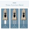 imageMoen Weymouth Brushed Gold Traditional Shepherds Hook Pulldown Kitchen Faucet Featuring Pull Down Spray Head with Power Boost S73004BGPolished Nickel