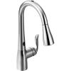 imageMoen 7594EWSRS Arbor Motionsense Wave Sensor Touchless OneHandle KitchenSinkfaucets Pack of 1 StainlessChrome