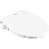 imageMoen Moen White 2Series Standard NonElectronic Bidet Seat for Elongated Seats EB500EWhite