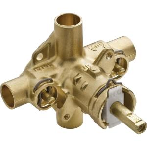 imageMOEN 2570 MPact Roughin PosiTemp Pressure Balancing Cycling 4Port Tub and Shower Valve with Stops 12Inch CC 05 Multi05