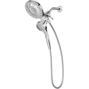 imageMoen 26009SRN Engage Magnetix 2in1 Combo Rain Showerhead with Detachable Handheld Shower Spray Featuring Magnetic Docking System Spot Resist Brushed NickelChrome