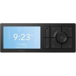 imageMoen Smart Shower 4Outlet Digital Thermostatic Shower Valve with 34quot Connections S3104Matte Black
