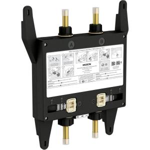 imageMoen Smart Shower 4Outlet Digital Thermostatic Shower Valve with 34quot Connections S3104Valve Only