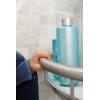 imageMoen Brushed Nickel Bathroom 16inch Safety Grab Balance Assist Bar with Storage Shelf for Bathtub or Shower R2356DBNBrushed Nickel