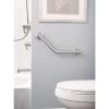 imageMoen Brushed Nickel Bathroom Safety 16Inch Stainless Steel Angled Shower Grab Bar for Handicapped or Elderly RA8716D1GBN