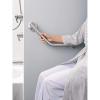 imageMoen Brushed Nickel Bathroom Safety 16Inch Stainless Steel Angled Shower Grab Bar for Handicapped or Elderly RA8716D1GBN