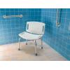 imageMoen Brushed Nickel Bathroom Safety 24Inch Designer Safety Shower Grab Bar with Curled Grip for Handicapped or Elderly LR8724D3GBNChrome