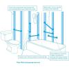 imageMoen Stainless Bathroom Safety 18Inch Shower Grab Bar with Concealed Screws for Elderly or Handicapped R8918Peened