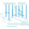 imageMoen Stainless Bathroom Safety 18Inch Shower Grab Bar with Concealed Screws for Elderly or Handicapped R8918Stainless