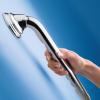 imageMoen Ultima Brushed Nickel Bathroom Safety 36Inch Designer Bathroom Grab Bar with Curl Grip for Handicapped or Elderly R8736D3GBNChrome