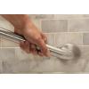 imageMoen Ultima Brushed Nickel Bathroom Safety 36Inch Designer Bathroom Grab Bar with Curl Grip for Handicapped or Elderly R8736D3GBNChrome