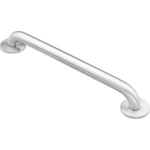 imageMoen Bathroom Safety 18Inch Stainless Steel Shower Grab Bar with Concealed Screws for Handicapped or Elderly 8718Chrome